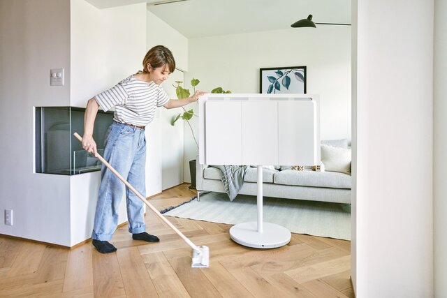 かんたんに移動できてお掃除もラクラク | TH-43LF1